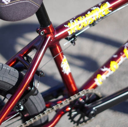 Colony BMX Bikes Clear Red / 21 Colony Injustice 21" TT Complete Bike Clear Red