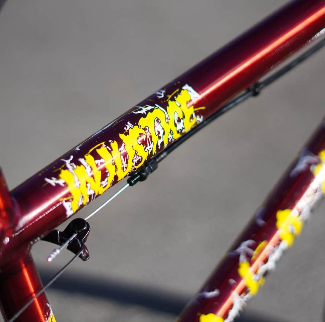 Colony BMX Bikes Clear Red / 21 Colony Injustice 21" TT Complete Bike Clear Red