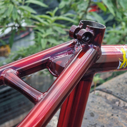 Colony BMX Parts Colony Injustice Frame Clear Red