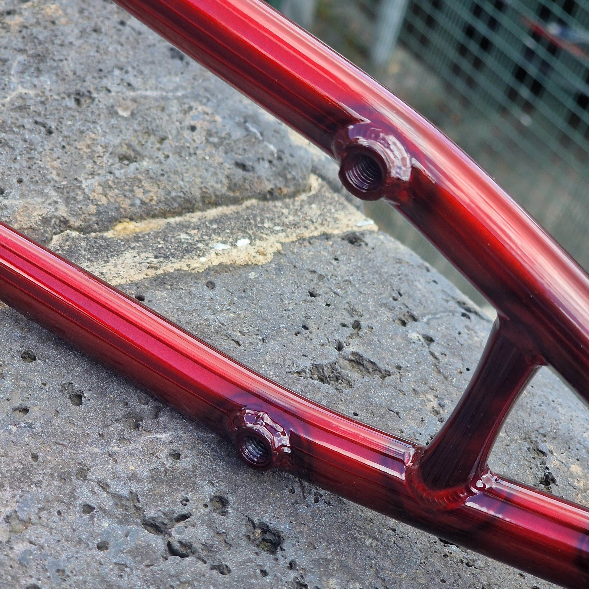 Colony BMX Parts Colony Injustice Frame Clear Red