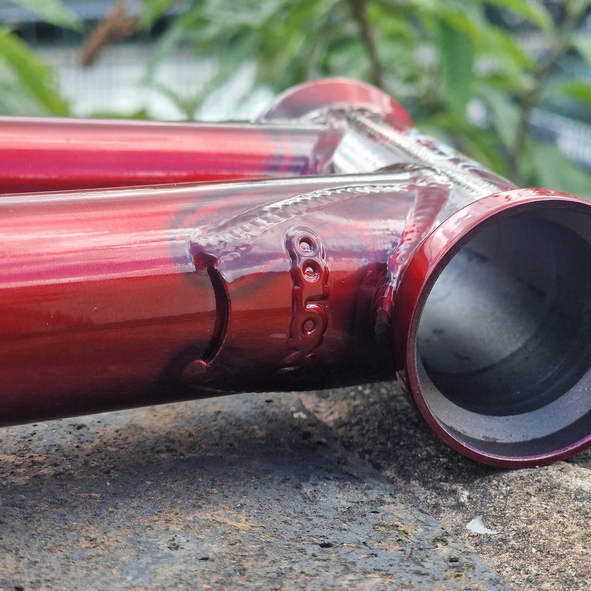 Colony BMX Parts Colony Injustice Frame Clear Red
