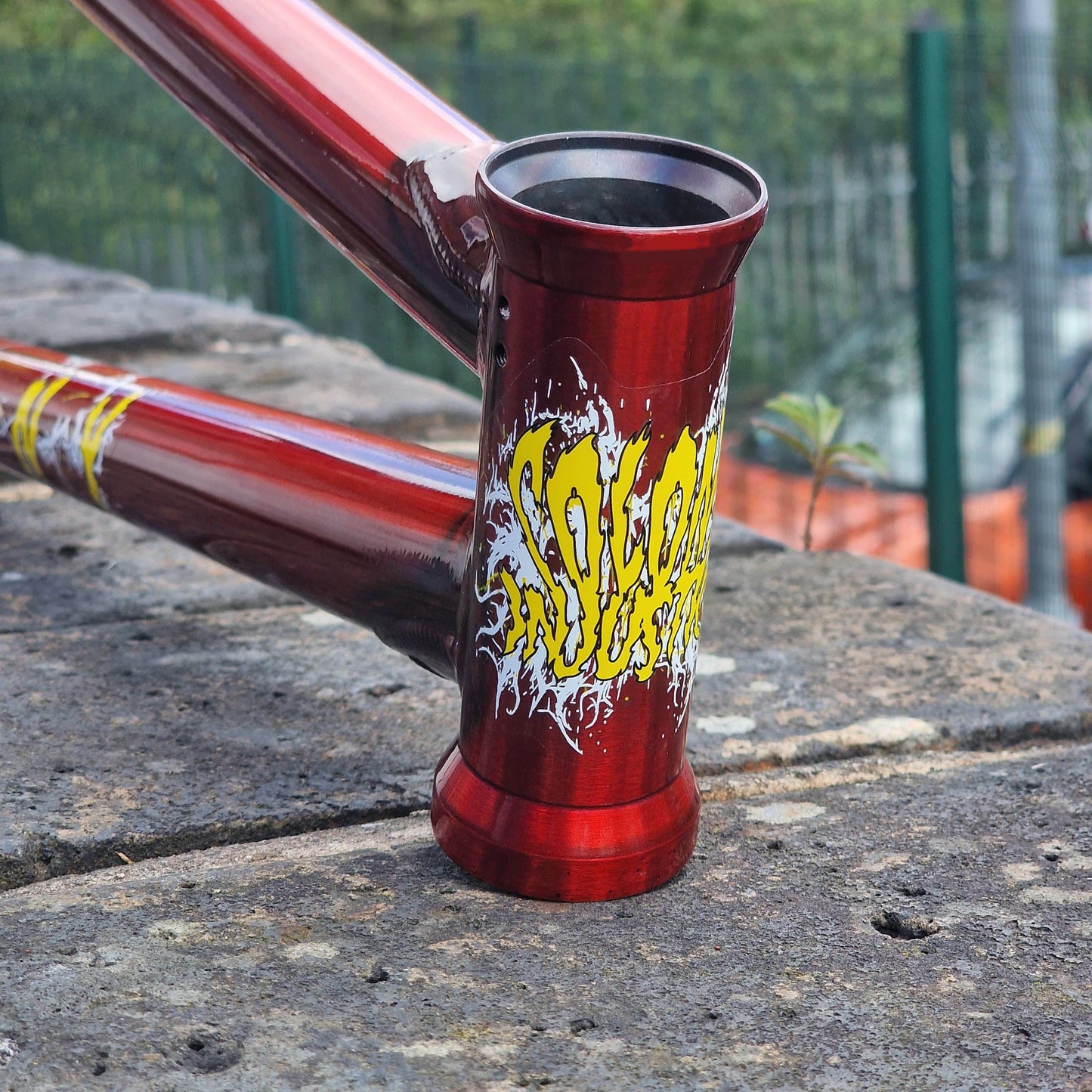 Colony BMX Parts Colony Injustice Frame Clear Red