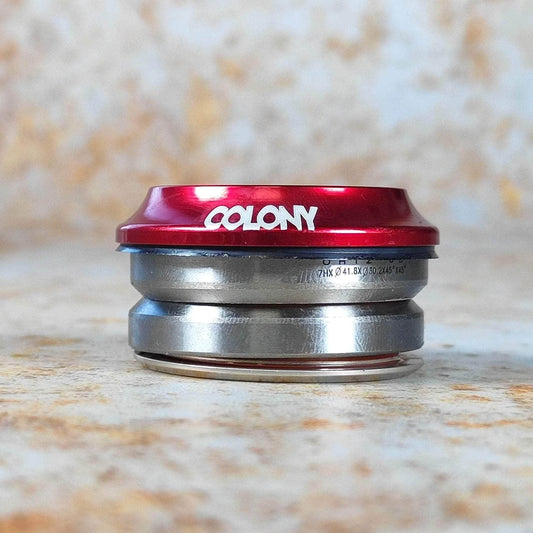 Colony BMX Parts Red Colony Integrated Headset