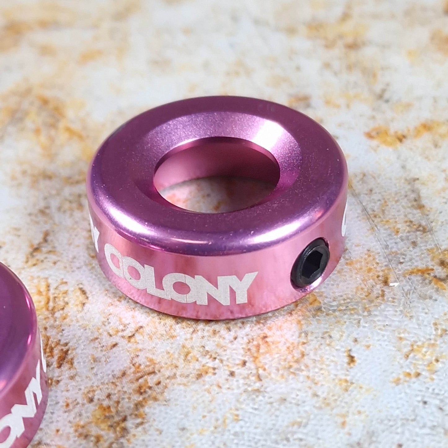 Colony BMX Parts Rose Gold Colony Konka Alloy Bar Ends Rose Gold