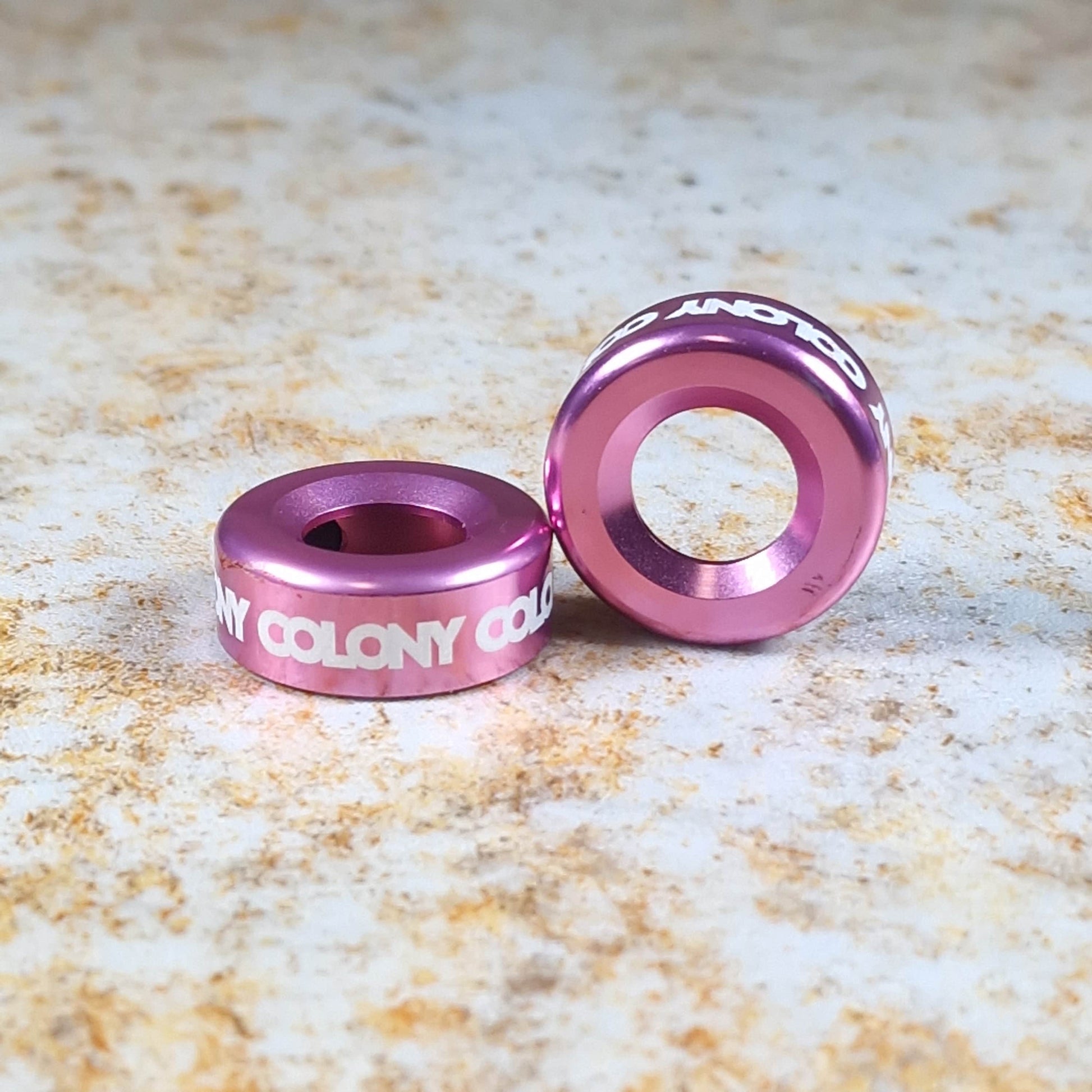 Colony BMX Parts Rose Gold Colony Konka Alloy Bar Ends Rose Gold