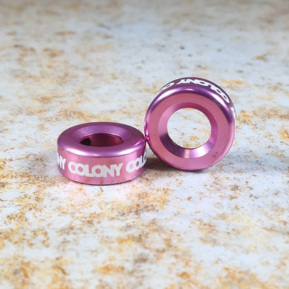 Colony BMX Parts Rose Gold Colony Konka Alloy Bar Ends Rose Gold
