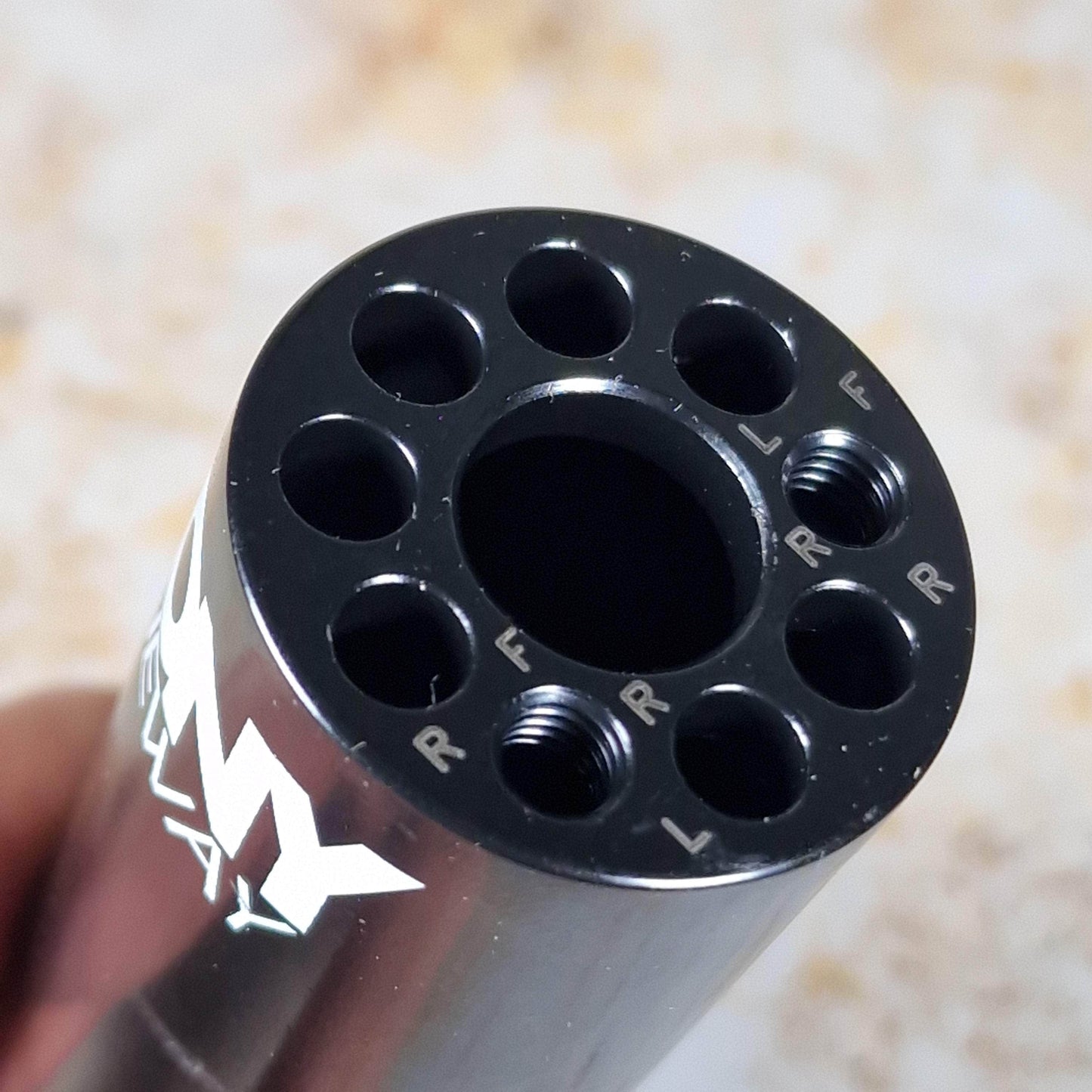 Colony BMX Parts Black Colony Oneway Cromo Peg Single