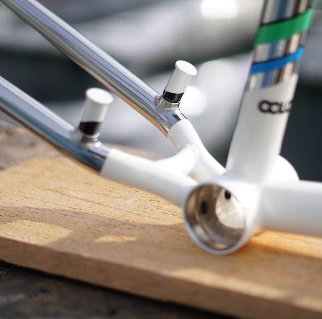 Colony BMX Parts Colony Oz One Frame White / Chrome