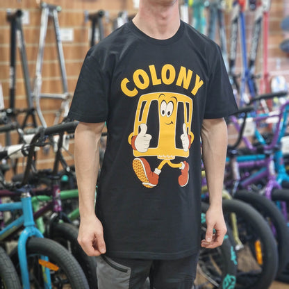 Colony Clothing & Shoes Colony Pedal Man T-shirt Black