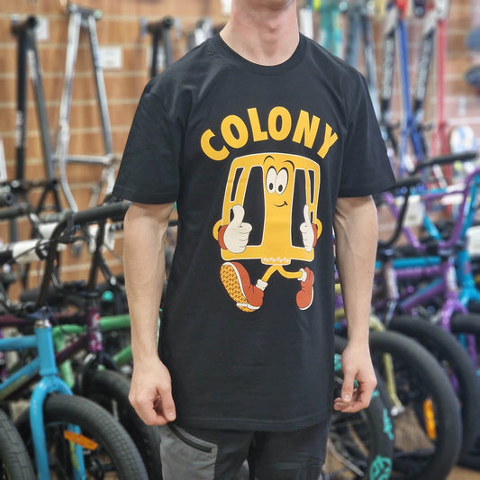 Colony Clothing & Shoes Colony Pedal Man T-shirt Black