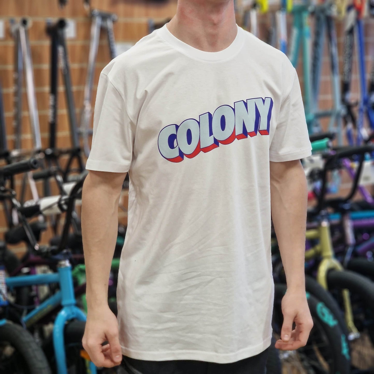 Colony Clothing & Shoes Colony Postcard T-shirt White