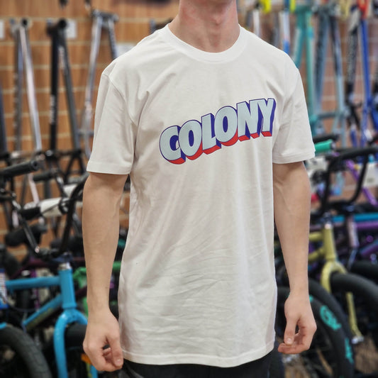 Colony Clothing & Shoes Colony Postcard T-shirt White