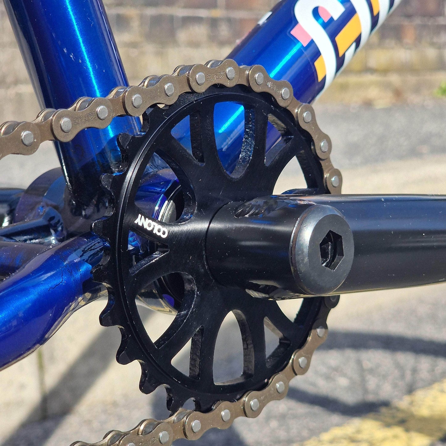 Colony BMX Bikes Clear Blue / 20.75 Colony Premise 20.8" TT Bike Clear Blue