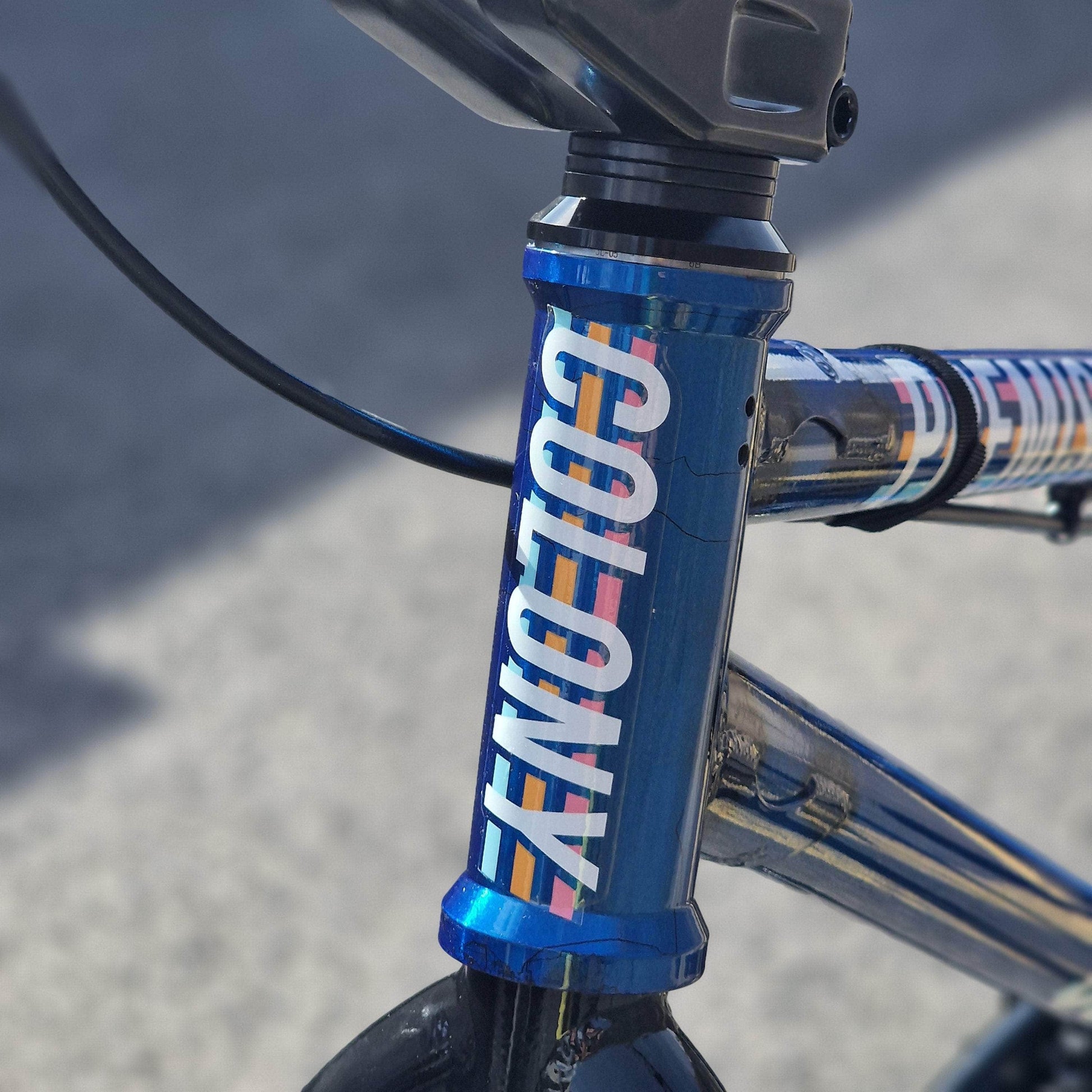 Colony BMX Bikes Clear Blue / 20.75 Colony Premise 20.8" TT Bike Clear Blue