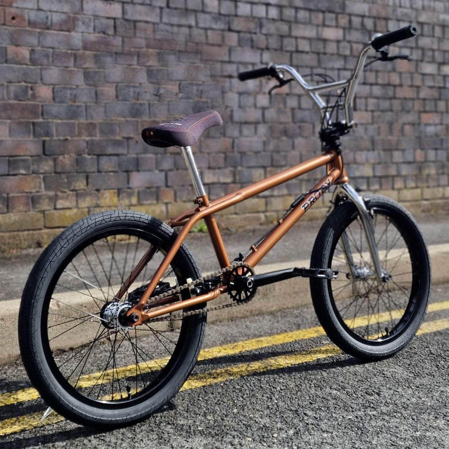 Colony BMX Bikes Matt Bronze / Chrome / 20.6 Colony Prody Elite 20.6" TT Bike Matt Bronze / Chrome