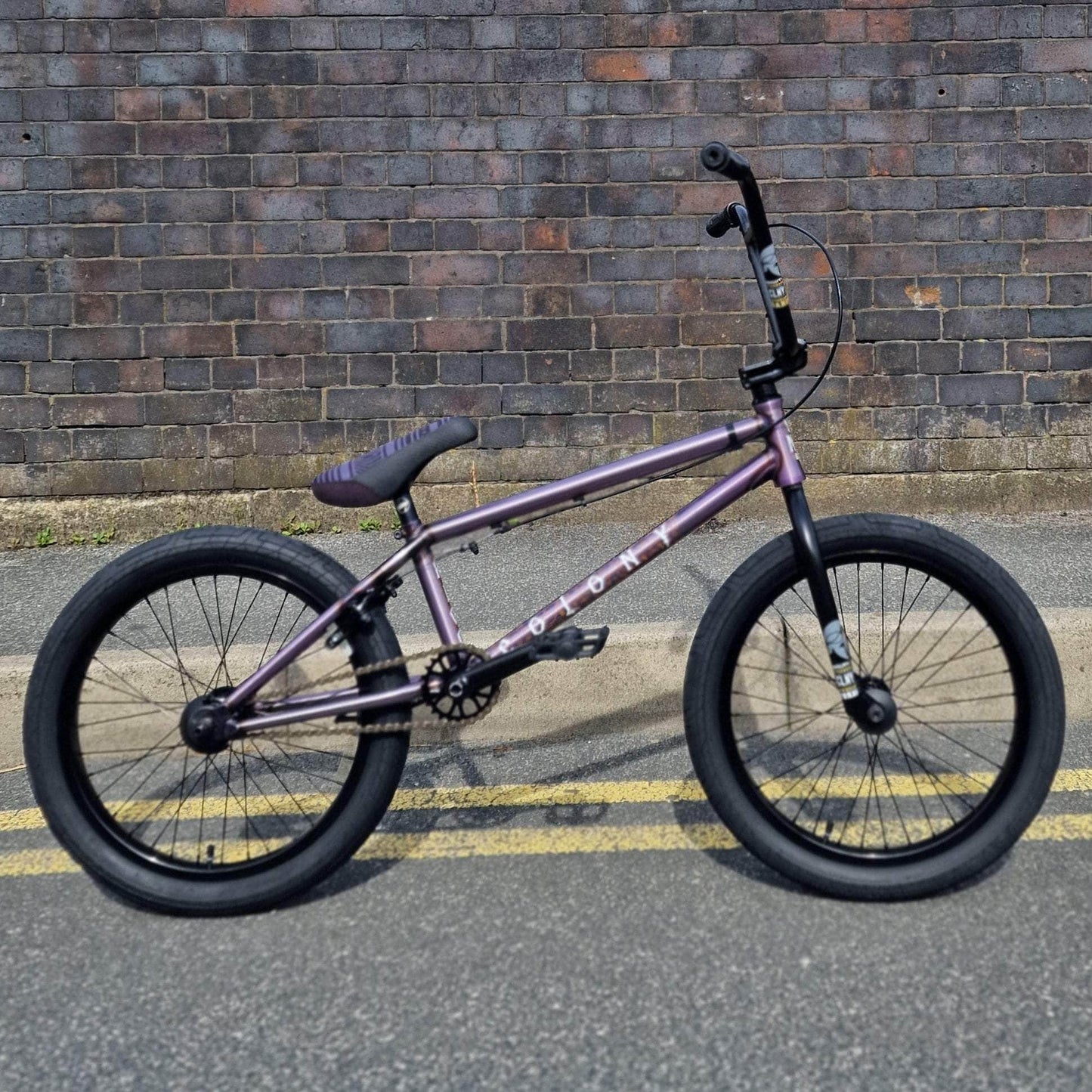 Colony BMX Bikes Clear Lavender / 20.6 Colony Rico Pat Fallico Signature Elite FC 20.6" TT Bike Clear Lavender