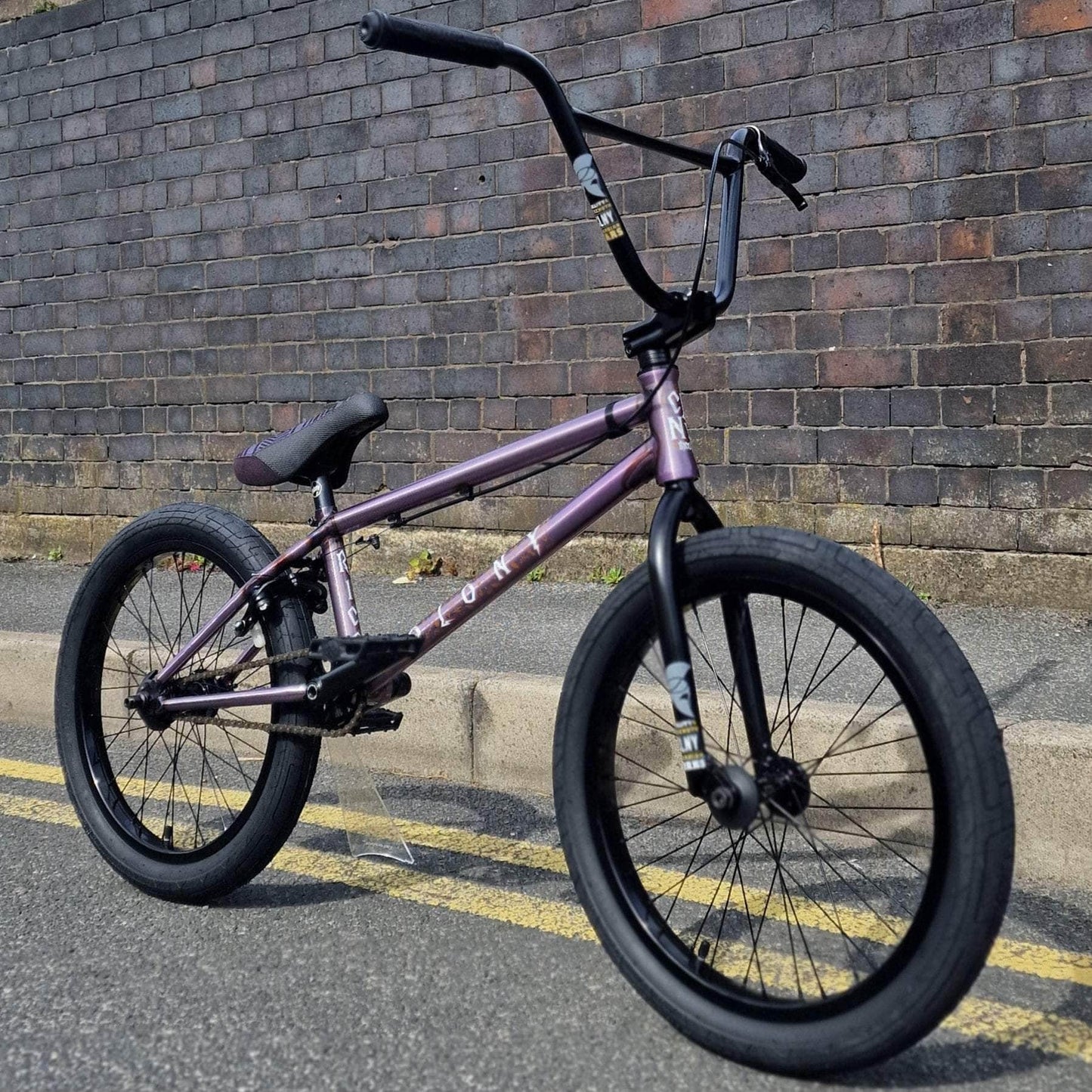 Colony BMX Bikes Clear Lavender / 20.6 Colony Rico Pat Fallico Signature Elite FC 20.6" TT Bike Clear Lavender