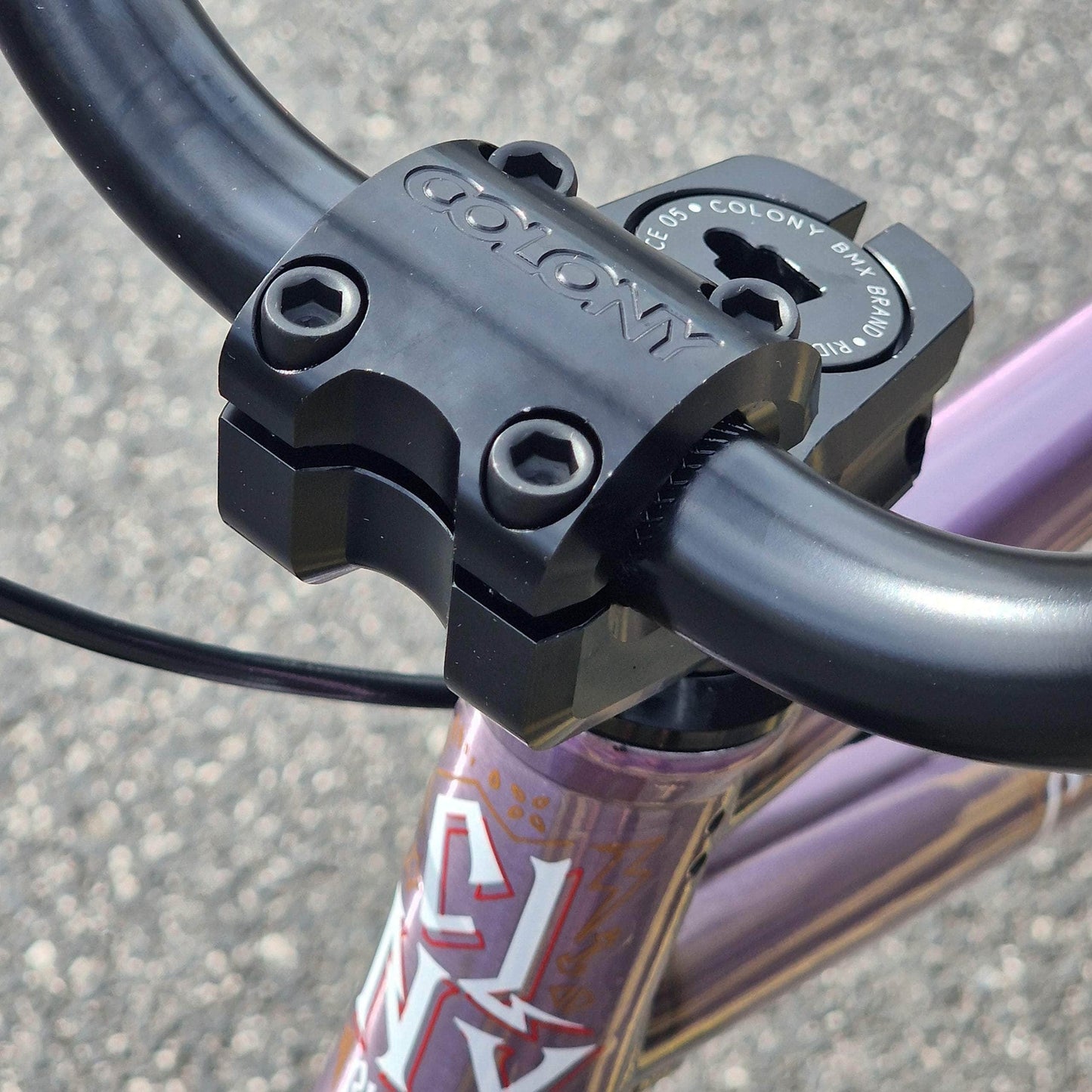 Colony BMX Bikes Clear Lavender / 20.6 Colony Rico Pat Fallico Signature Elite FC 20.6" TT Bike Clear Lavender