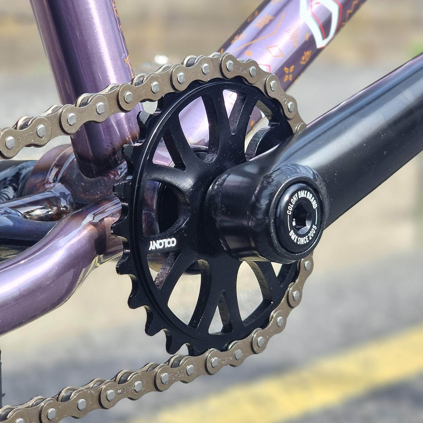 Colony BMX Bikes Clear Lavender / 20.6 Colony Rico Pat Fallico Signature Elite FC 20.6" TT Bike Clear Lavender