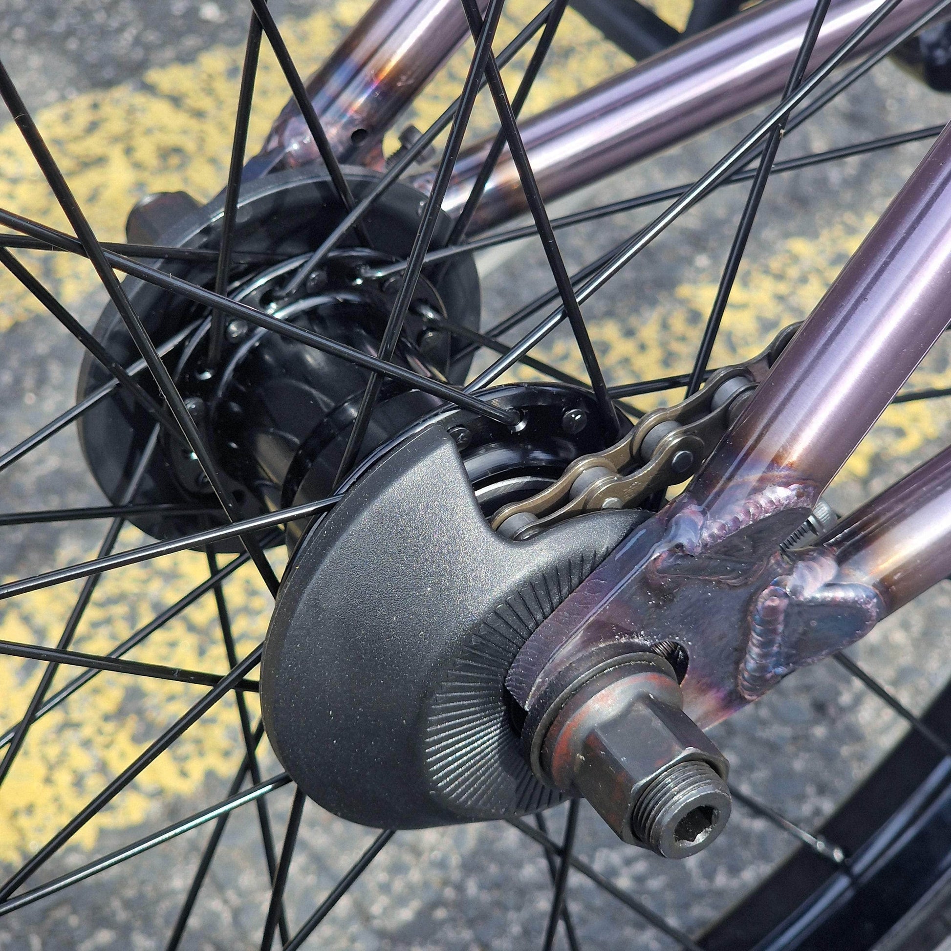 Colony BMX Bikes Clear Lavender / 20.6 Colony Rico Pat Fallico Signature Elite FC 20.6" TT Bike Clear Lavender