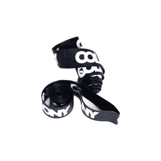 Colony BMX Parts Black/White Colony Rim Strap Pair Black / White Pair