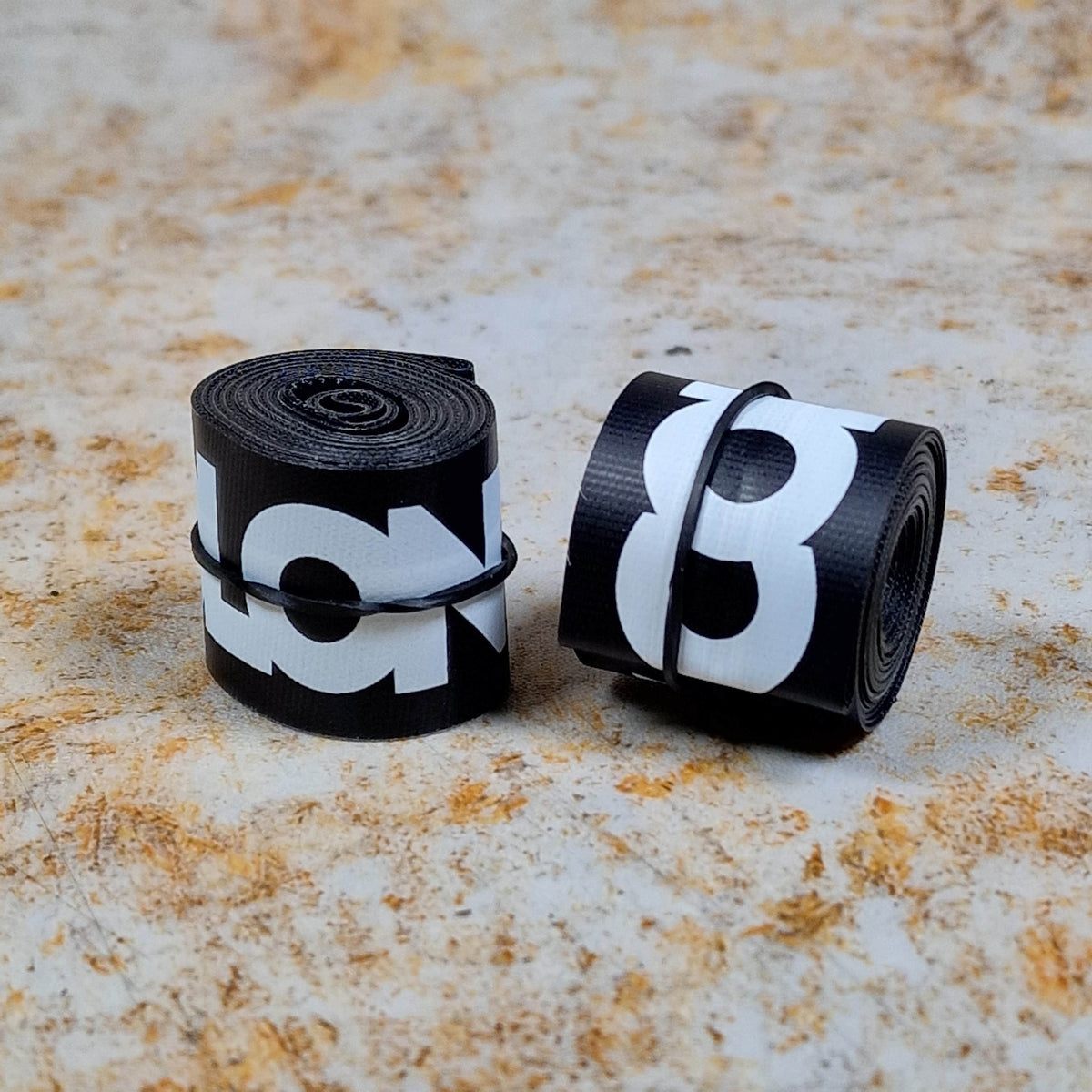 Colony BMX Parts Black/White Colony Rim Strap Pair Black / White Pair