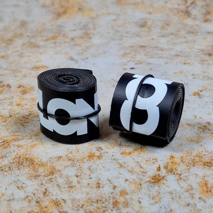 Colony BMX Parts Black/White Colony Rim Strap Pair Black / White Pair