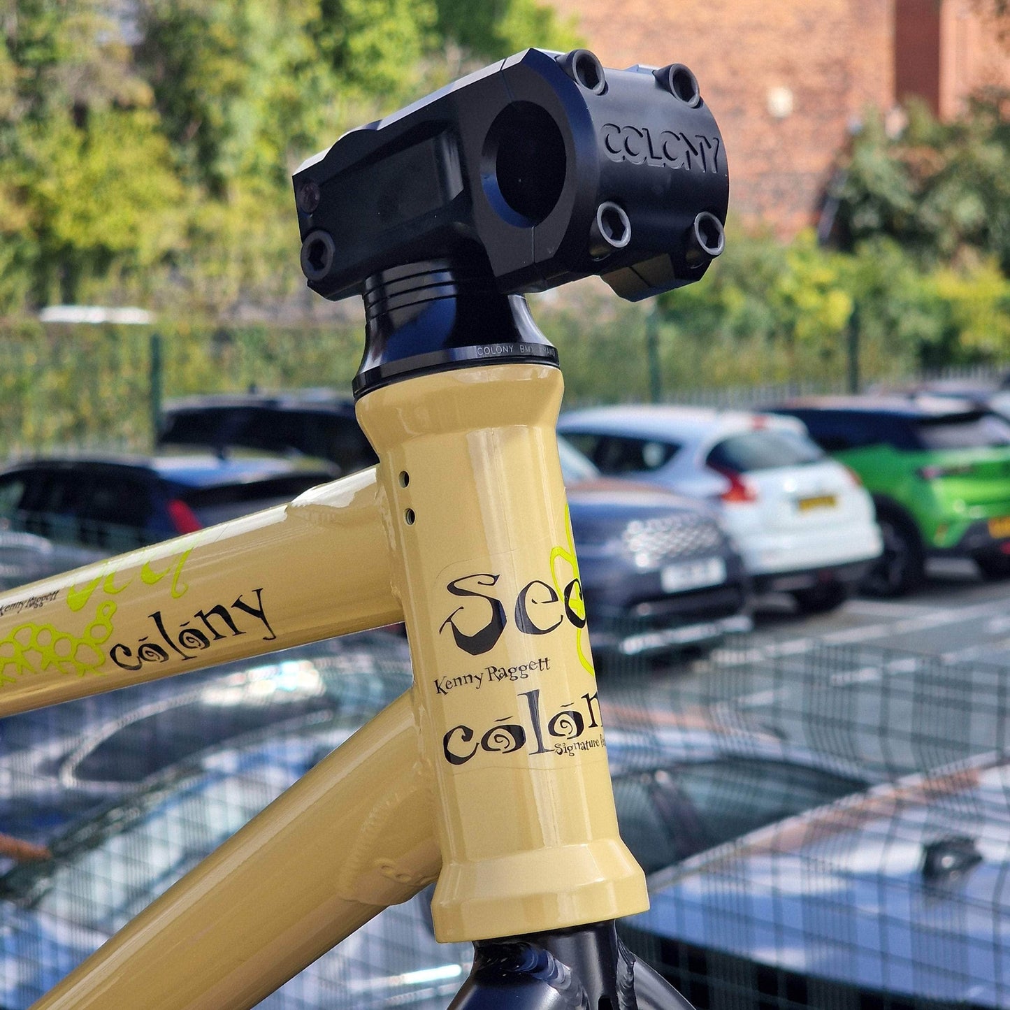 Colony BMX Parts Colony Sect Frame Fork Stem Headset Kit Tan