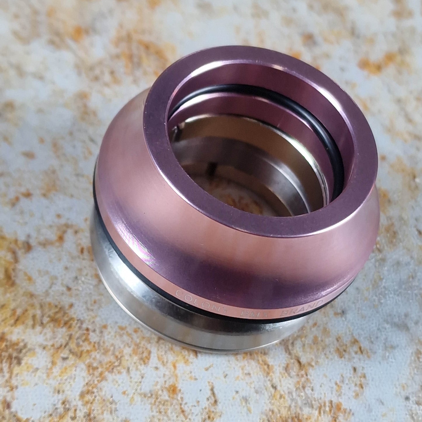 Colony BMX Parts Rose Gold Colony Tall Integrated Headset Rose Gold