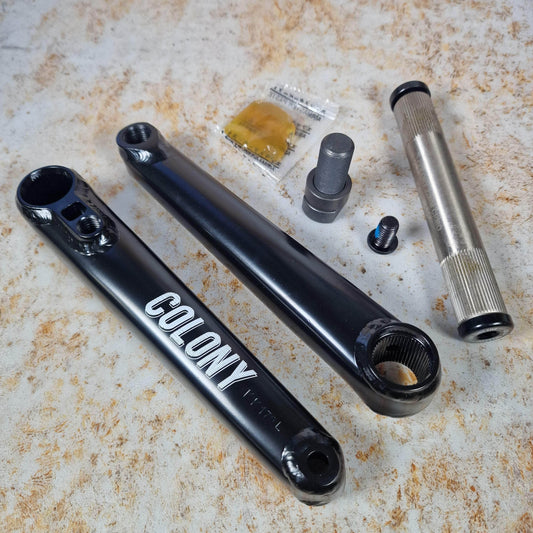 Colony BMX Parts Black / 165mm Colony Venator 22mm Cranks