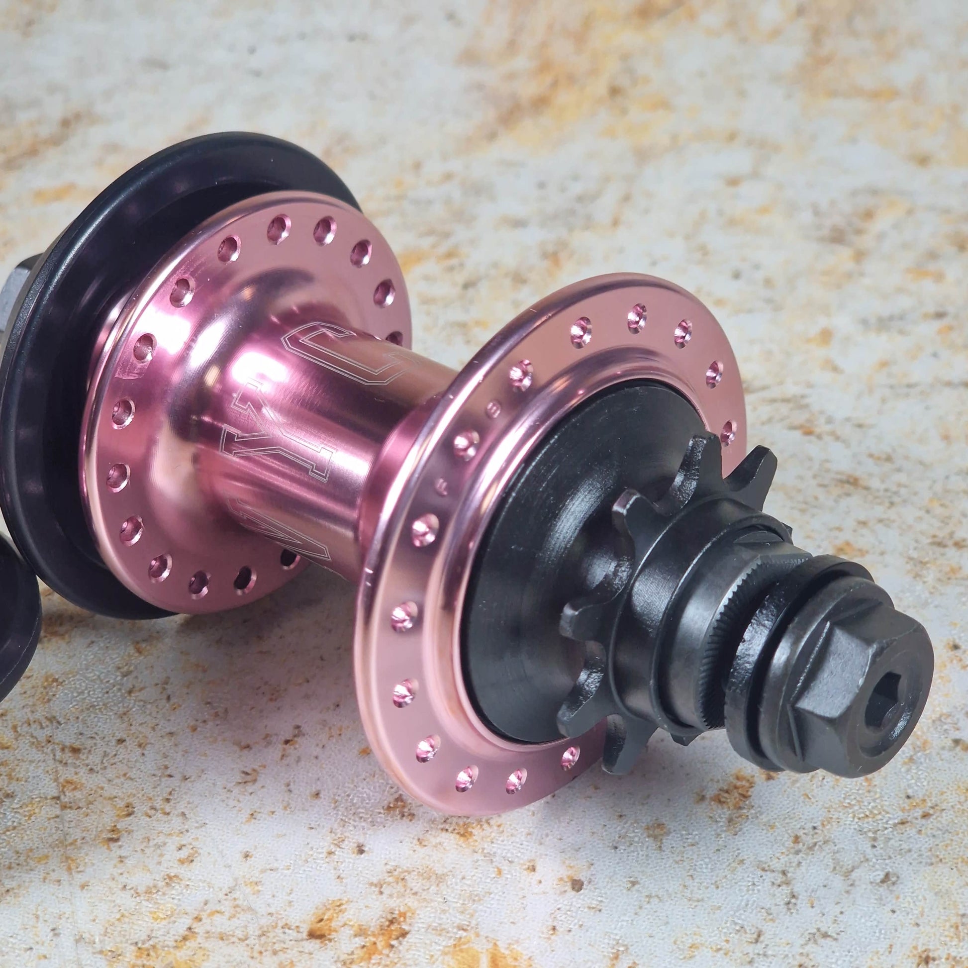 Colony BMX Parts Colony Wasp Female Rear Cassette Hubset Rose Gold PAIR