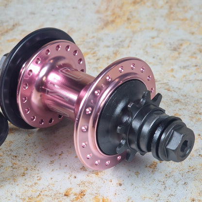 Colony BMX Parts Colony Wasp Female Rear Cassette Hubset Rose Gold PAIR