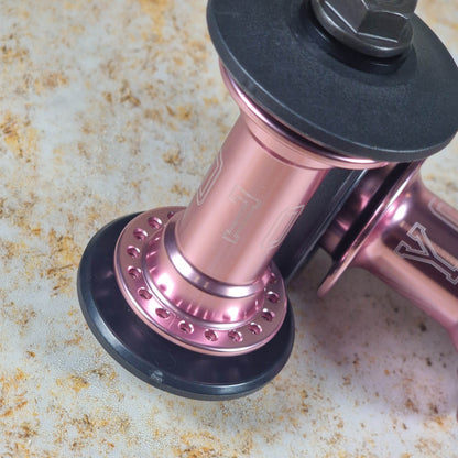 Colony BMX Parts Colony Wasp Female Rear Cassette Hubset Rose Gold PAIR