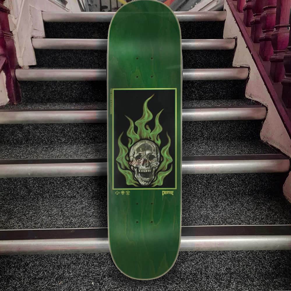 Creature Skateboards 8.0 Creature Bonehead Eternal 8.0" Skateboard Deck