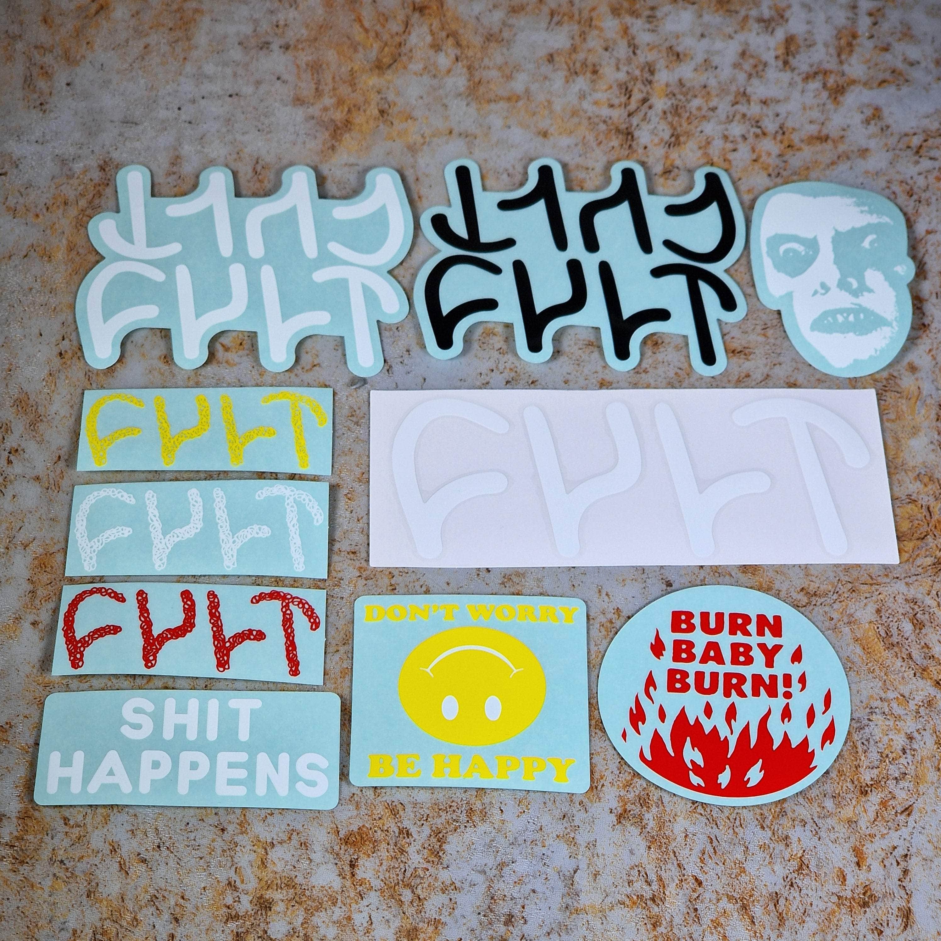Cult 10 Pack Stickers | Alans BMX
