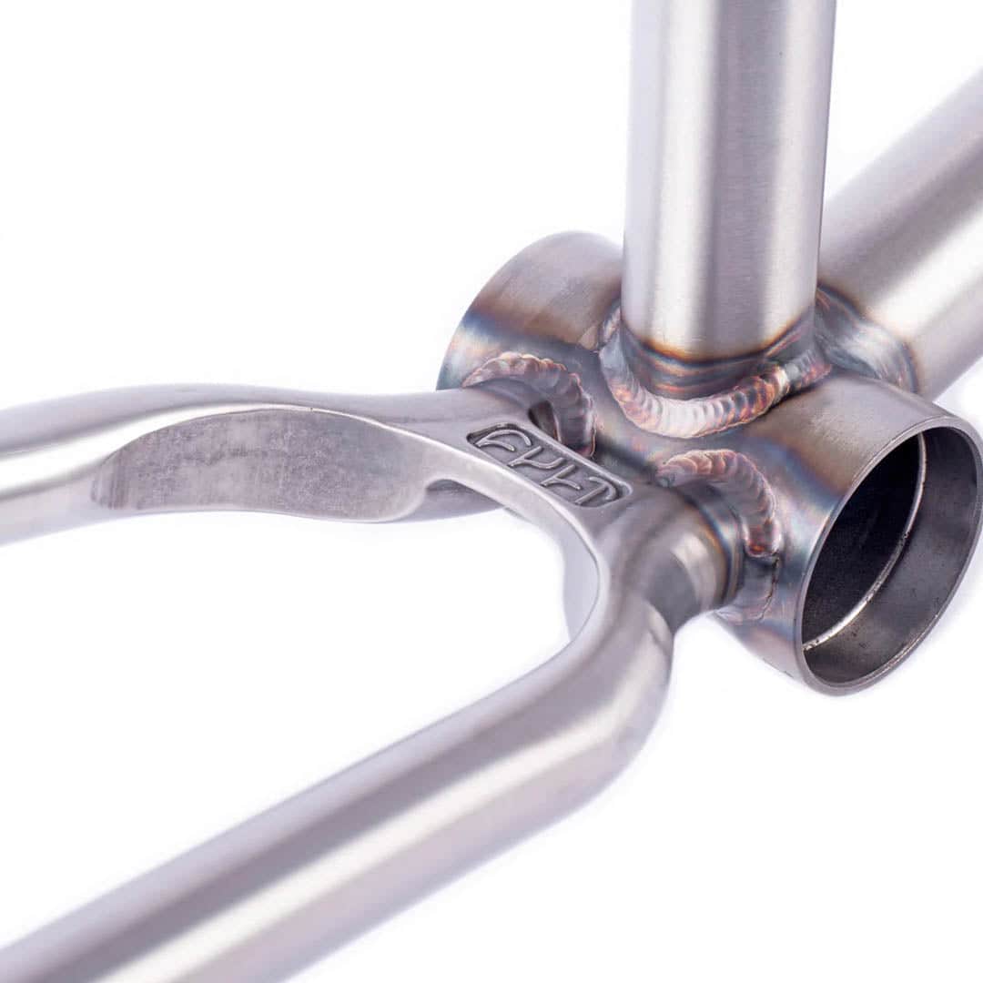 Cult BMX Parts 20 / Clear Coat Raw Cult 2 Short IC2 Frame Clear Coat Raw