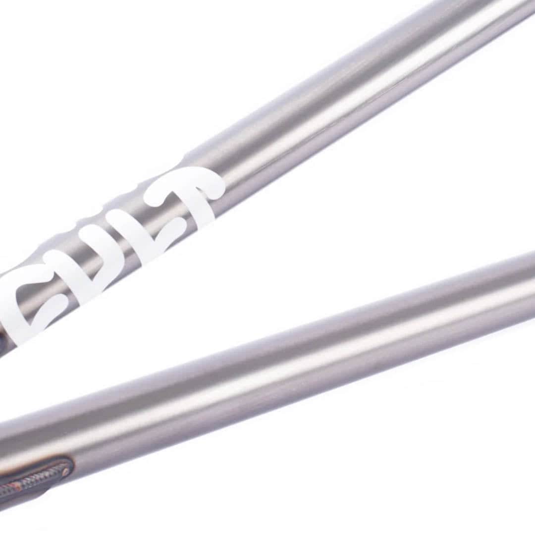 Cult BMX Parts 20 / Clear Coat Raw Cult 2 Short IC2 Frame Clear Coat Raw