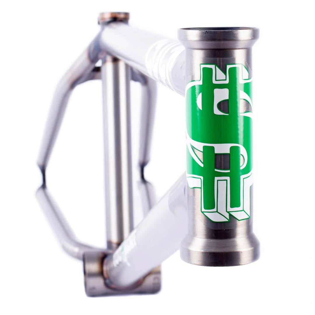 Cult BMX Parts 20 / Clear Coat Raw Cult 2 Short IC2 Frame Clear Coat Raw
