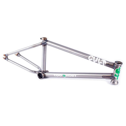 Cult BMX Parts 20 / Clear Coat Raw Cult 2 Short IC2 Frame Clear Coat Raw