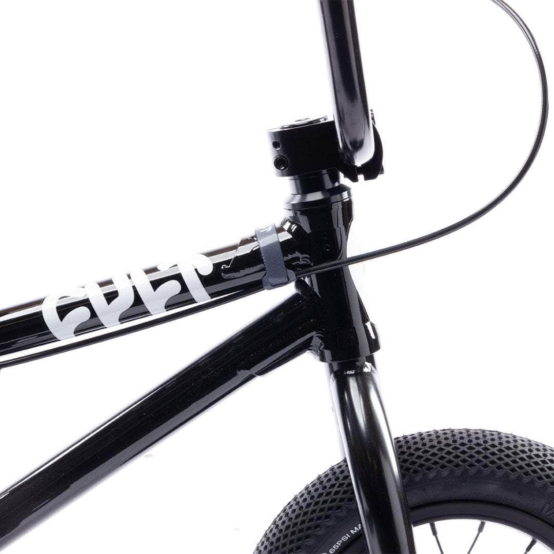 Cult BMX Bikes Black Cult 2024 Juvenile 12 Inch Bike Black