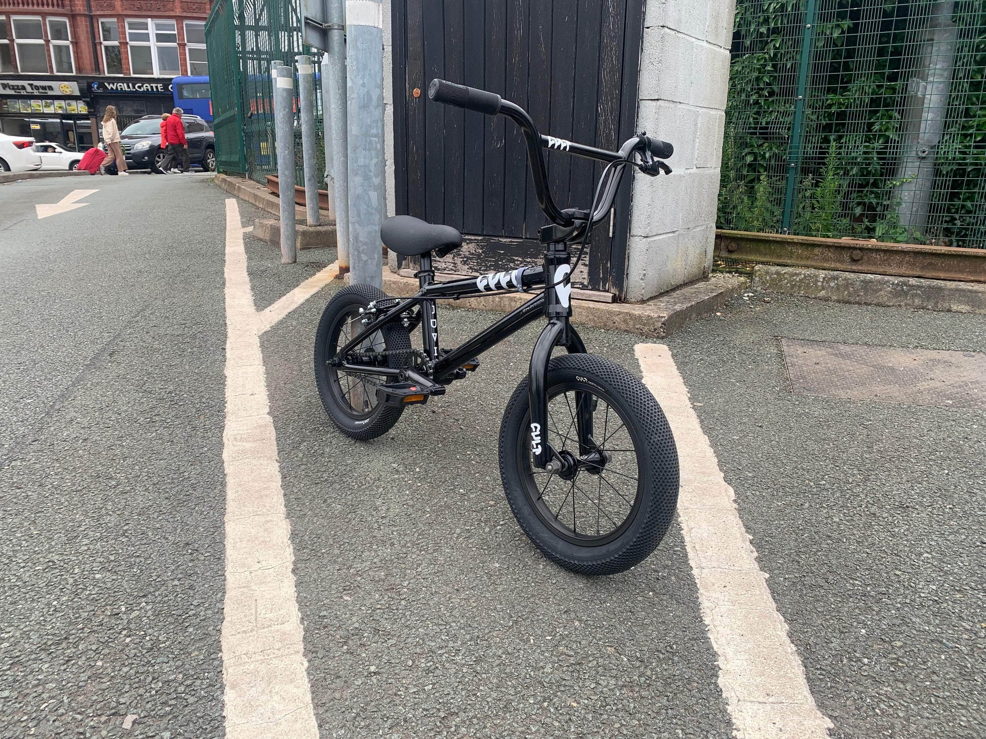 Cult BMX Bikes Black Cult 2024 Juvenile 14 Inch Bike Black