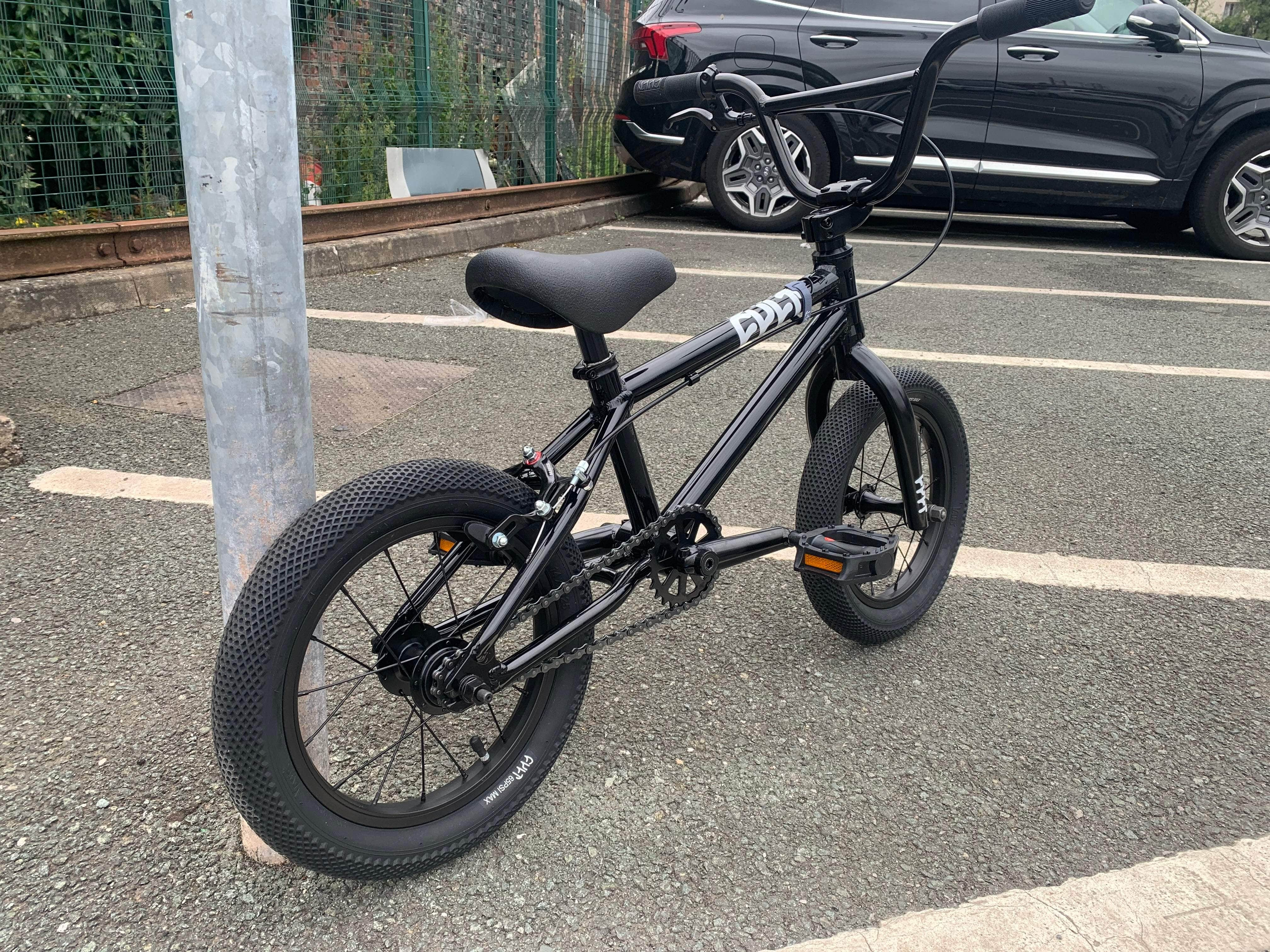 Cult 2024 Juvenile 14 Inch Kids BMX Bike Black | Alans BMX