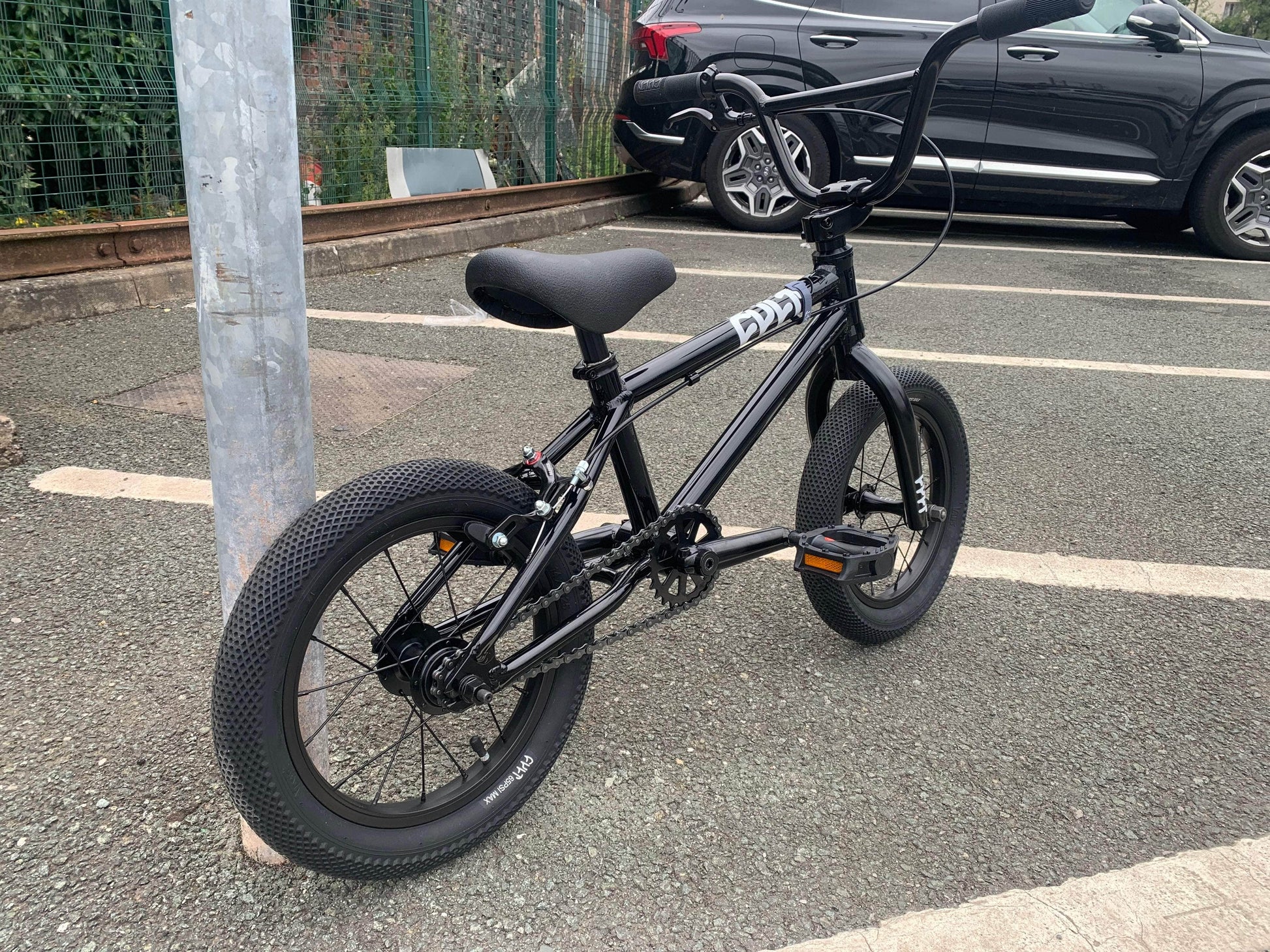 Cult BMX Bikes Black Cult 2024 Juvenile 14 Inch Bike Black