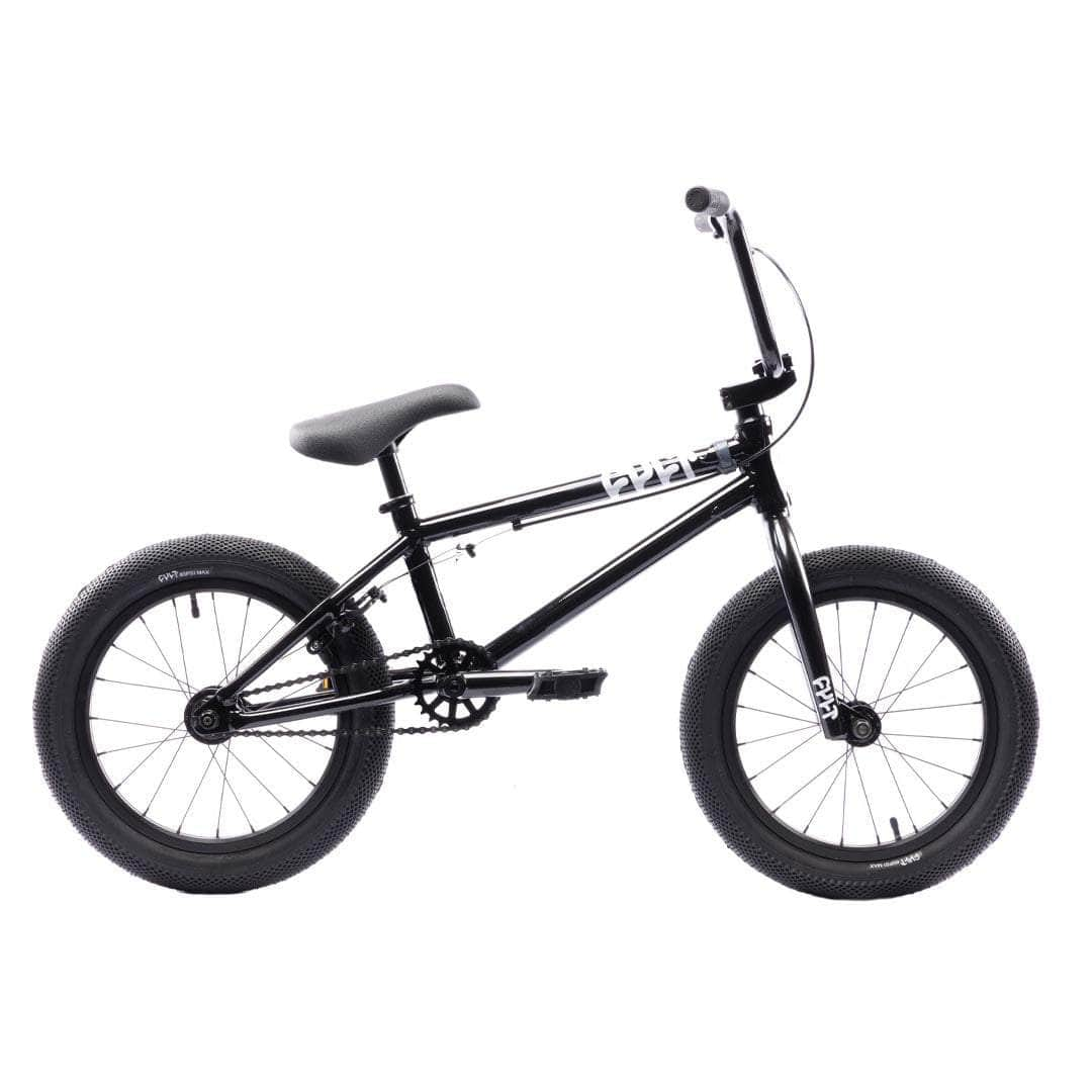 Cult BMX Bikes Black Cult 2024 Juvenile 16 Inch Bike Black