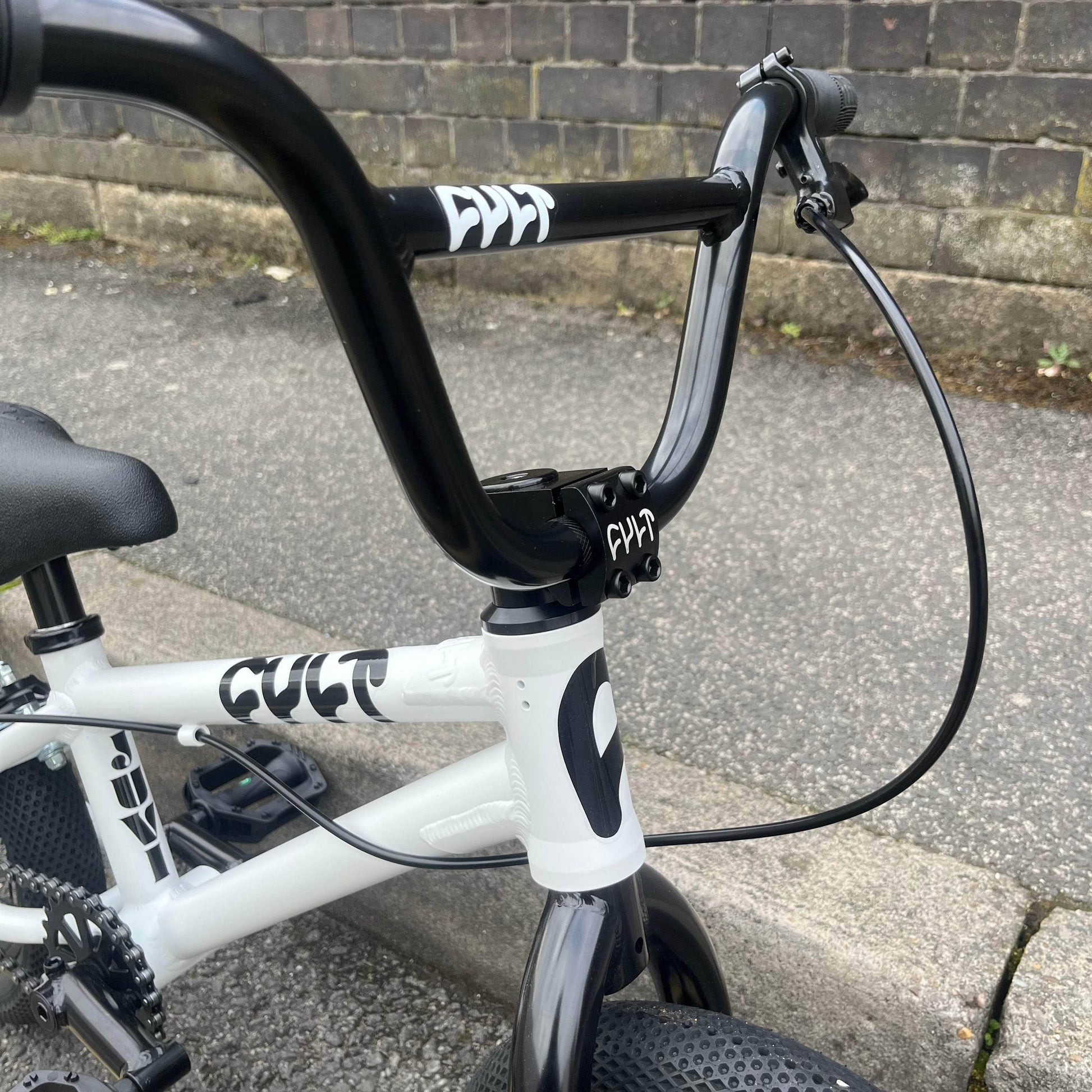 cult bmx bicycles Cult 2025 Juvenile 12 Inch Kids BMX Bike Black