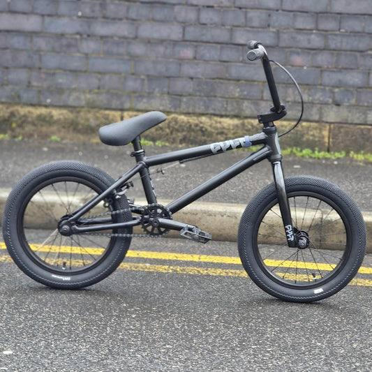Cult BMX Bikes Black Cult 2025 Juvenile 16 Inch Bike Black