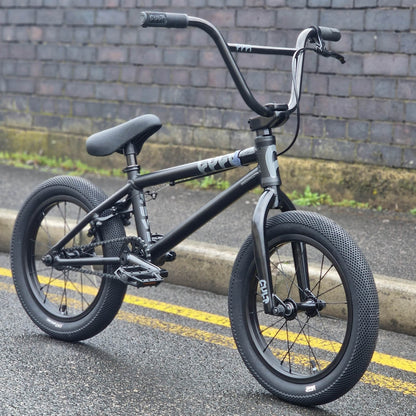 Cult BMX Bikes Black Cult 2025 Juvenile 16 Inch Bike Black
