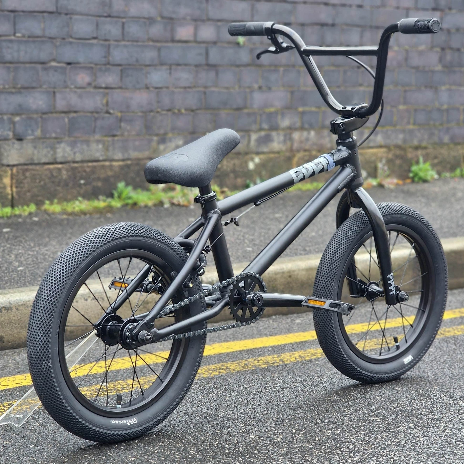 Cult BMX Bikes Black Cult 2025 Juvenile 16 Inch Bike Black