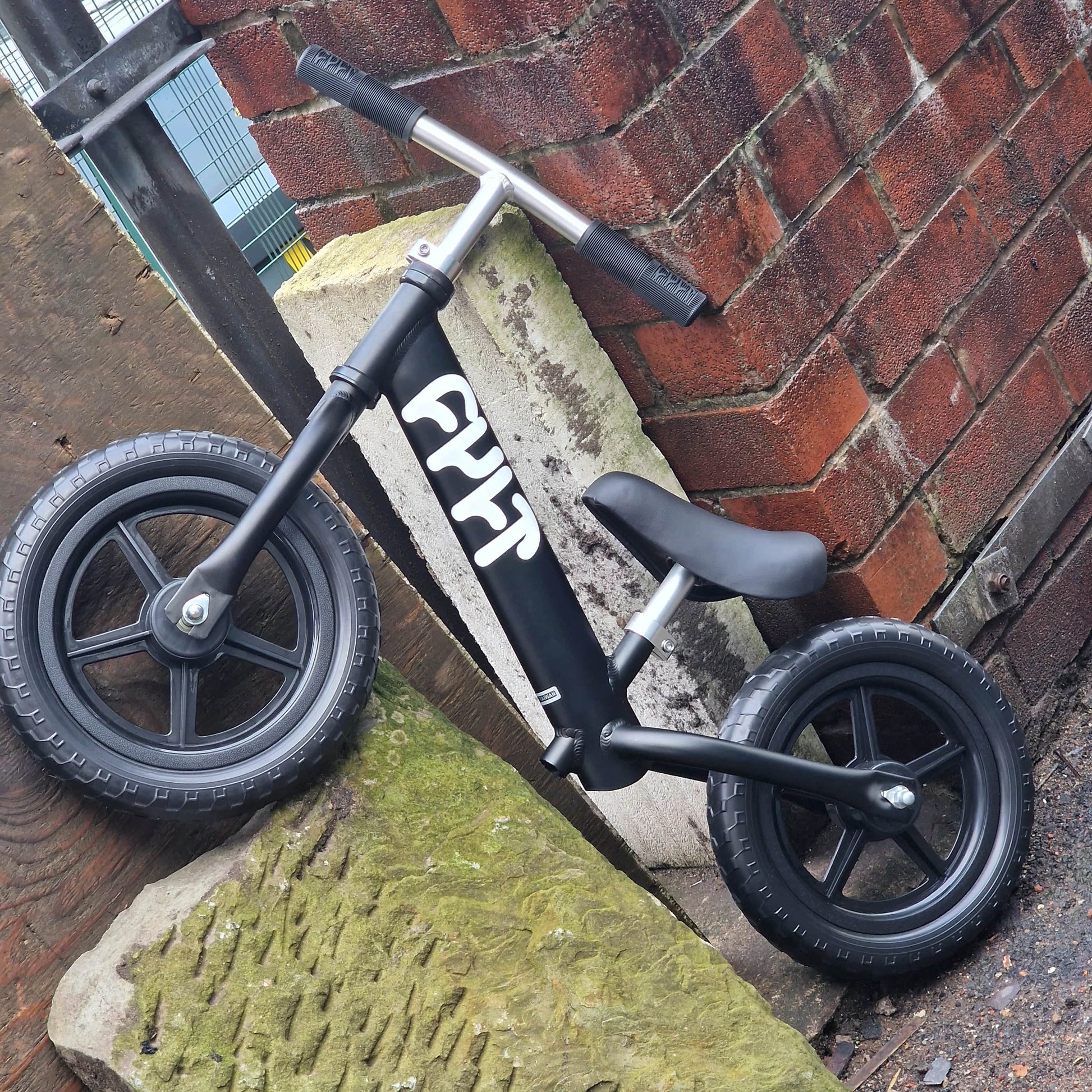 Cult BMX Bikes Black Cult 2026 Push 12 Inch Balance Bike Black