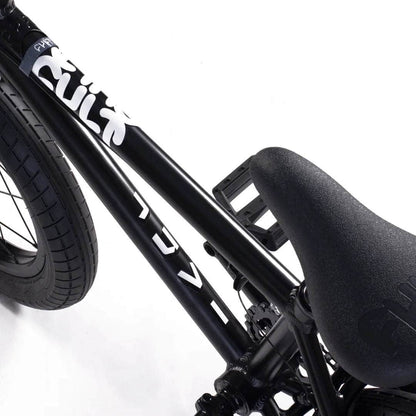 Cult BMX Bikes Black Cult 2027 Juvenile 16 Inch Bike Black